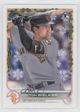 2022 Topps Holiday Mega Box Colton Welker #HW26 uk2