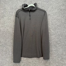 Under Armour Hoodie Mens Large Gray Threadbor...
