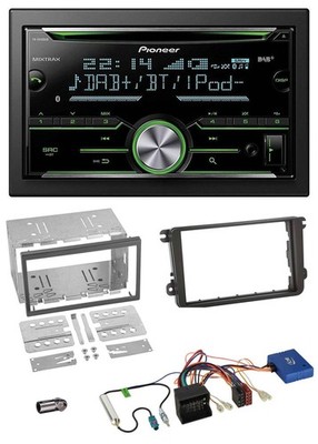 Pioneer Bluetooth CAN-Bus DAB 2DIN USB CD Autoradio für VW T5 Caravelle Multivan