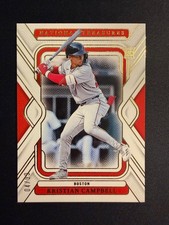 2025 Panini National Treasures Baseball #55 KRISTIAN CAMPBELL RC /99