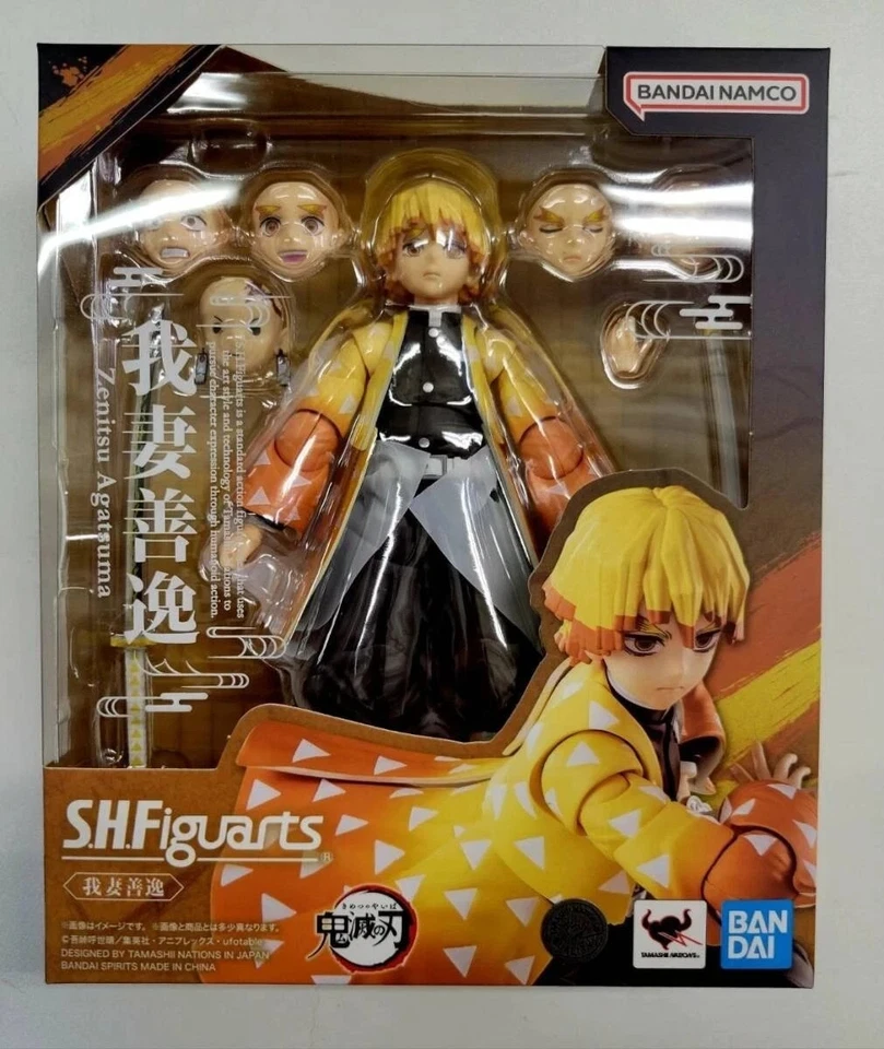 Zenitsu Agatsuma "Demon Slayer: Kimetsu no Yaiba", TAMASHII NATIONS S.H.Figuarts