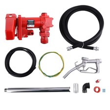 15GPM New Fuel Transfer Pump 12V DC Gasoline with Nozzle Diesel Kerosene Gas