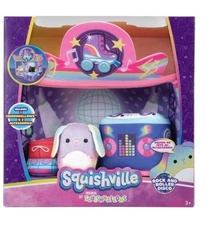 Squishville by Original Squishmallows Rock and Roller Disco Playset. NEW IN BOX!