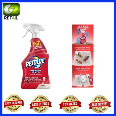 Triple Oxi Advanced 22oz Carpet Cleaner Spray for Deep Stain Removal & Freshness