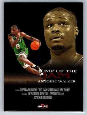 1998-99 Hoops Antoine Walker Pump Up the Jam #6 PJ