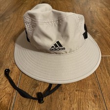 Adidas Victory III AEROREADY Beige Boonie Bucket Sun Fishing Golf Hat / One Size