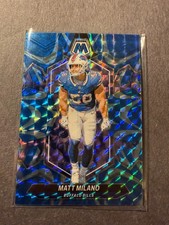 2024 Mosaic Prizm Reactive Blue Matt Milano Buffalo Bills #27