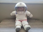 Vintage Cabbage Patch Kids Doll Young Astronaut Suit Blonde Hair Greem Eyes