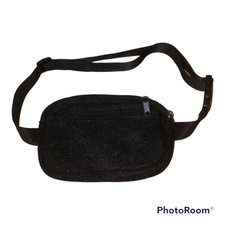 Black Glitter Fanny Pack NEW NWT