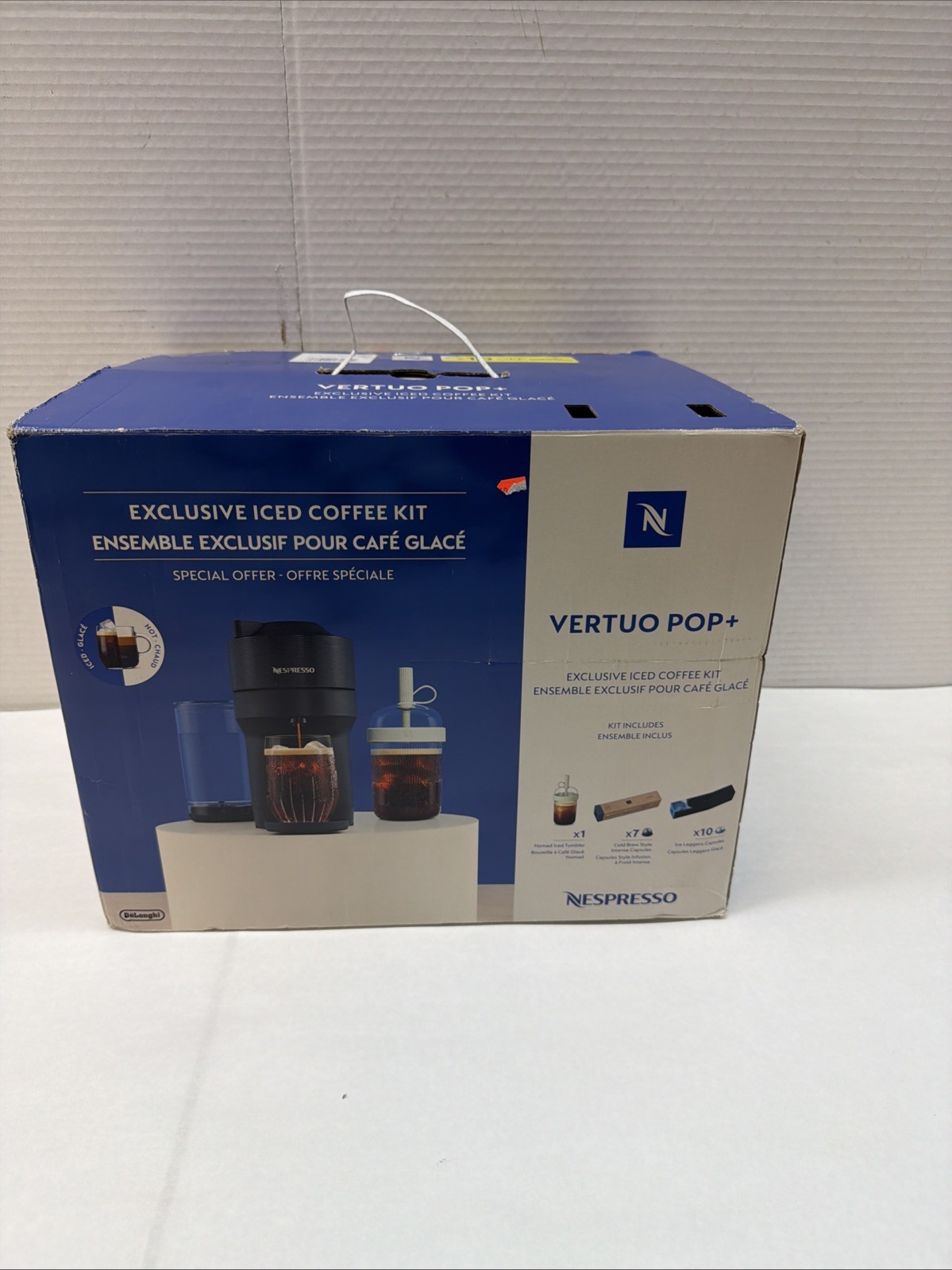 Nespresso Vertuo Pop+ Iced Coffee Kit by DeLonghi