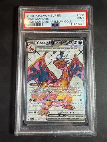 Pokémon TCG Charizard EX 56 Black Star Promo PSA 9 Mint Premium Collection