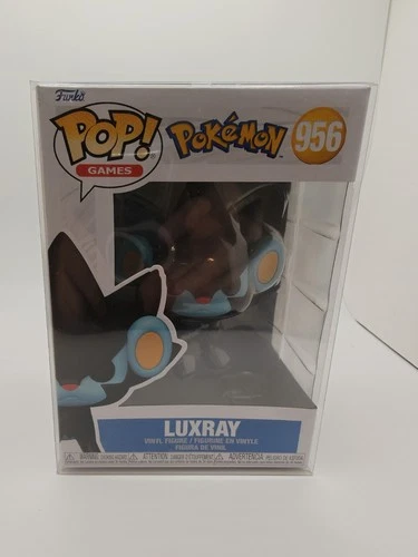 Funko Pop! Games: Luxray (Pokemon) #956 w/ FREE Pop Protector