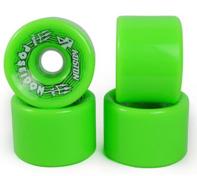 Koston Longboard Wheel Set Poseidon Green 76mm / 78A  ( 4 Rollen ) Wheels