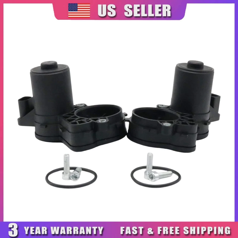 NEW 2X For Mercedes C300 C43 GLC300 GLC43 AMG LH+RH Rear Parking Brake Actuators Foto 4 de 4