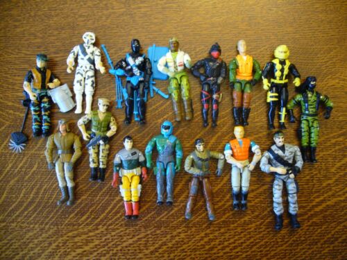 Vintage Lot GI Joes Arah Stalker Snakeyes Storm Shadow Pathfinder Iron Grenadier