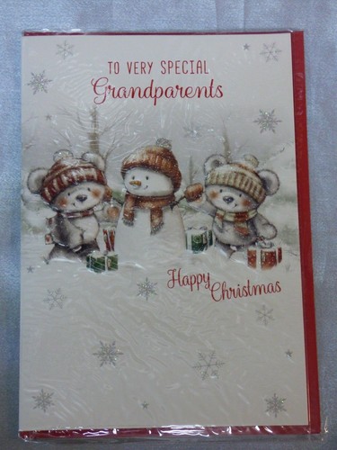 GRANDPARENTS CHRISTMAS CARD GRANDMA AND GRANDAD NANNA AND NAN AND - Picture 6 of 15