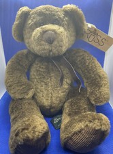 Russ Berrie Bear -  Bixby  Bear Brown Soft Plush 4933 Bears From The Past 10  
