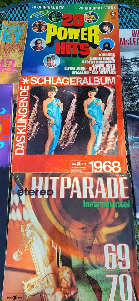 9 VINYL 60s/70s LPs Records Job Lot Don McLean James Last Reinhard Mey Pop Hits - Image 4 of 4