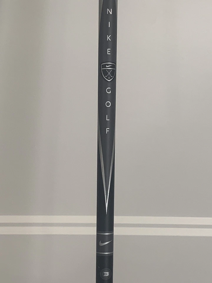 Original Nike Azul Acero Para Hombres 18° Grado 40" Derecha 3 Madera Grafito Varilla Nike Grip Foto 3 de 4