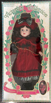 Victorian Collection Porcelain Doll Limited Edition By Melissa Jane 1995 Mattie