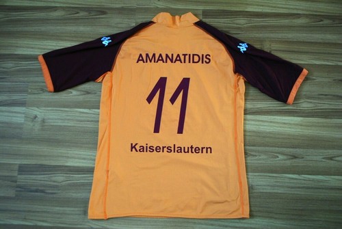 Maillot De Foot Kappa - 1. FC KAISERSLAUTERN 3ème Maillot 2004-2005 - Joueur Amanatidis - Taille XL - Occasion Excellent état