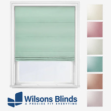 Image of Roman Blind - Thermal Blackout - Recycled Cotton - Made To Measure - Soft Colour