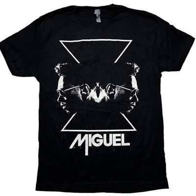 NWOT Next Level Miguel 2013 Tour SS Graphic T-Shirt in Black Unisex Sz S