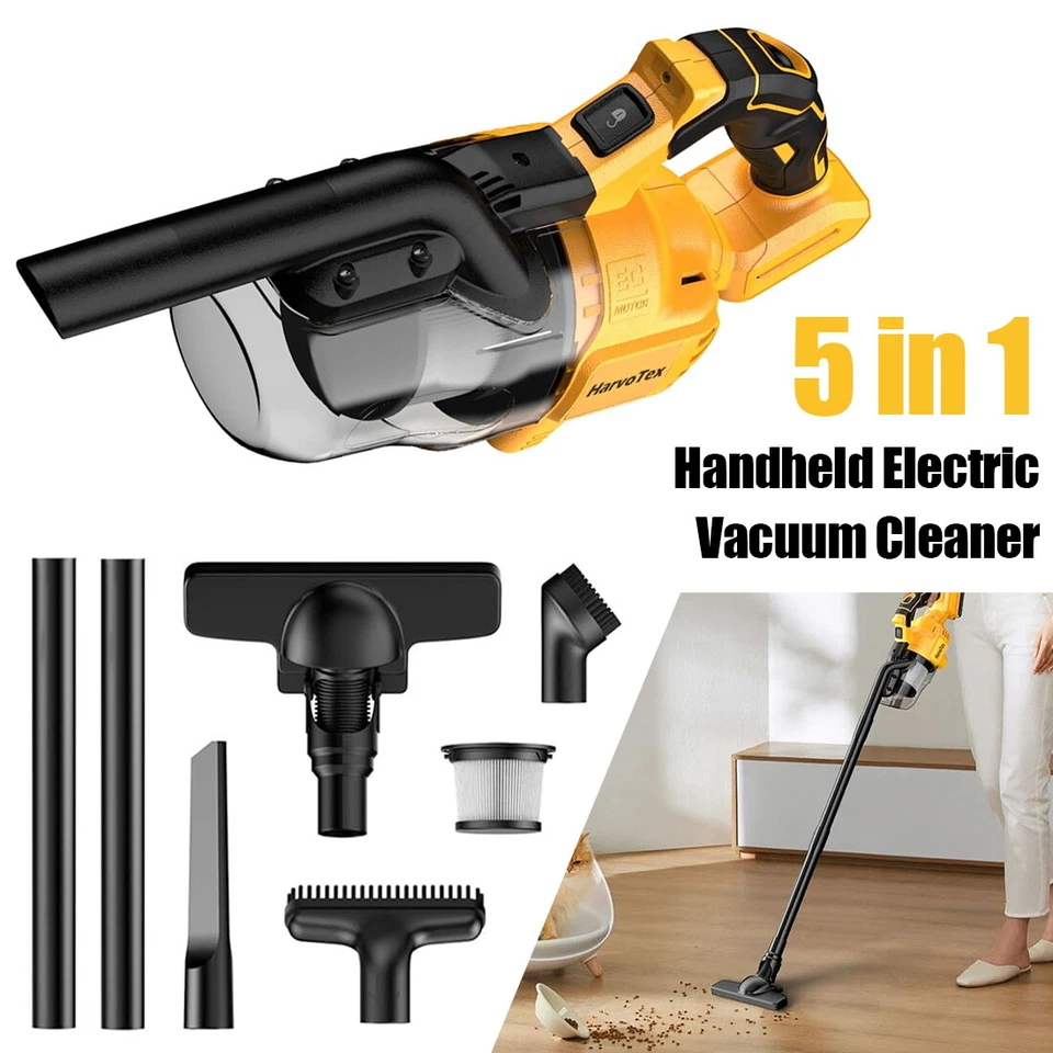 Cordless Vacuum for DeWalt 20V Battery,5 in 1 Handheld Electric Vacuum Cleaner - Image 2 of 4