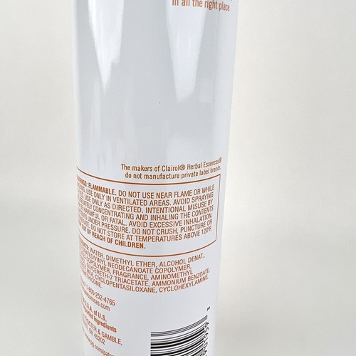 NEW Herbal Essences Body Envy Volumizing Aerosol Hairspray Maximum Hold #4 8oz - Picture 5 of 6
