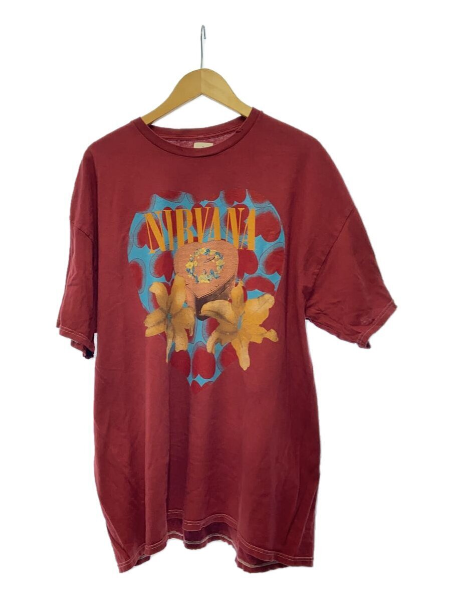 NIRVANA/Heart Shape/T-shirt/M/Cotton/BRD/Print// | eBay