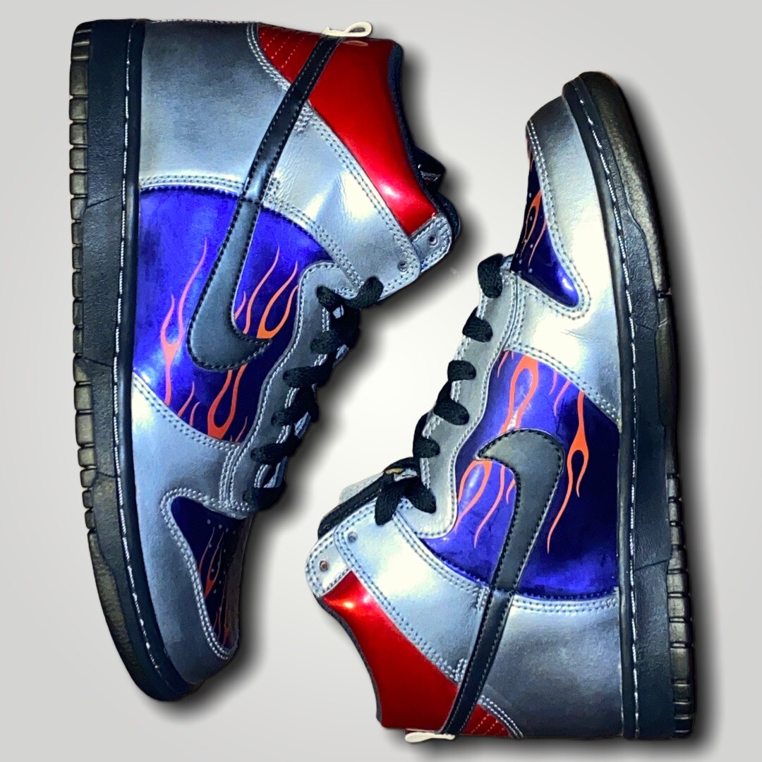 Nike Dunk High GS 'Optimus Prime' 308319 001 - Size 6Y Nike Dunk High GS 'Optimus Prime' 308319 001 - Size 6Y