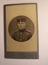 Kassel - Soldat in Uniform - Portrait / CDV