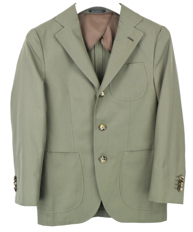 SUITSUPPLY La Spalla / Braddon Suit Men's UK 32 / UK 28 2 In 1 Green - Image 2 of 4