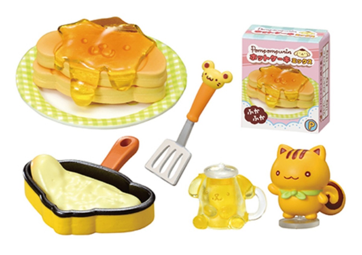 RE-MENT Sanrio Pom Pom Purin Love Cooking /7. Soft pancakes