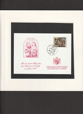 Liechtenstein " Weihnachts- und Neujahrskarte 06. Dezember 1999 " XQYX