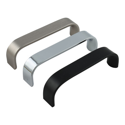 Chrome Kitchen Cabinet Door Handles Cupboard Drawer Bedroom Furniture Pull VC6