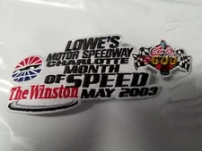 Lowe's Motor Speedway Charlotte Month of Speed  May 2003  PATCH  "the winston"