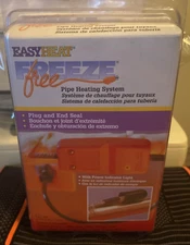 Easy Heat Freeze Free Pipe Heating System Orange Plug & End Seal 10802 120VAC 
