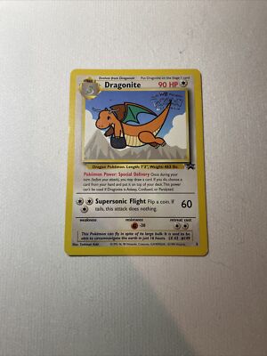 1995 Dragonite #5 Pokemon The First Movie Promo Card | eBay