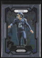 2023 Panini Prizm #208 Nick Folk Tennessee Titans