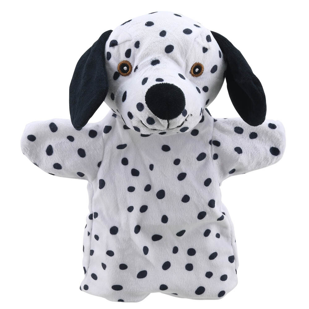 Dalmatian puppet Dalmatian ECO hand puppet dog plush puppets dalmatians dogs toy