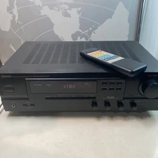 Denon DRA-275R Precision Stereo A/V Receiver With Remote RC-812 Bundle Works EUC