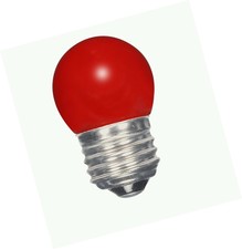 LED Light Bulb Satco S9165 1.2W S11//RED//LED//120V//CD Pack of 24