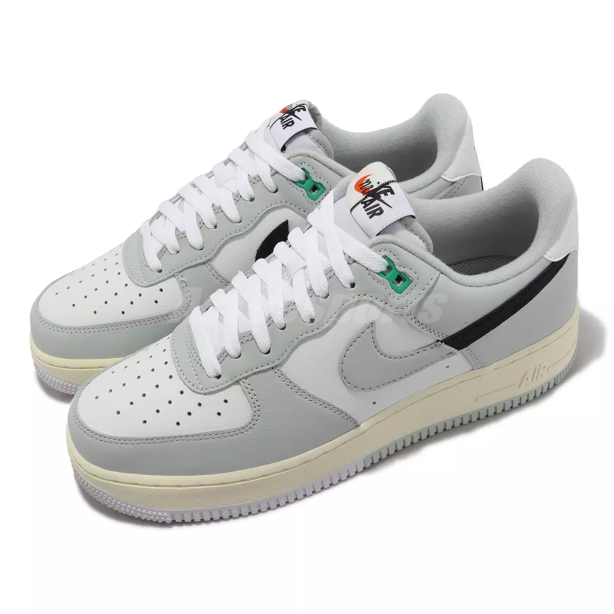 Nike Air Force 1 07 LV8 AF1 Split Light Silver Men Unisex Casual