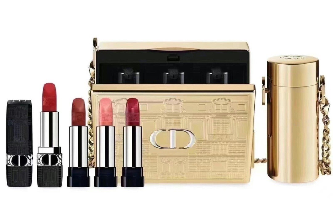 Dior Rouge Minaudière 限定リップセット DIOR Rouge Dior Minaudière Limited Edition Clutch & Lipstick