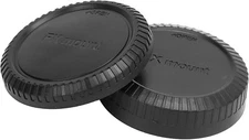 FX Rear Lens Cap + Body Cap Sets For Fujifilm Fuji FX X-Mount  X Series Cameras