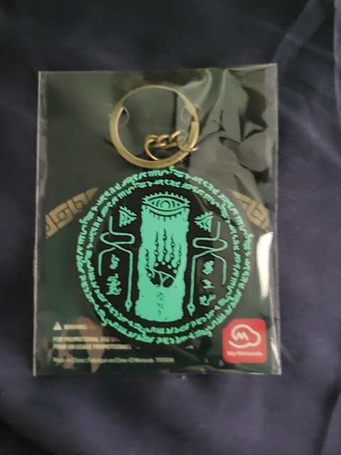 Zelda: Tears of the Kingdom Glow in Dark Keychain My Nintendo Rewards Promo Zelda: Tears of the Kingdom Glow in Dark Keychain My Nintendo Rewards Promo