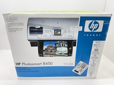 HP PHOTOSMART 8450 DIGITAL INKJET PRINTER 4800 DPI BRAND NEW