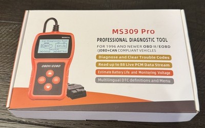 New MS309 Pro Diagnostic Car Code Tool OBD II/EOBD/JOBD CAN