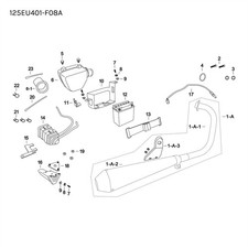 Mutt Mastiff 125 EU4 2018 - 2020 9Ah Battery ref no.12